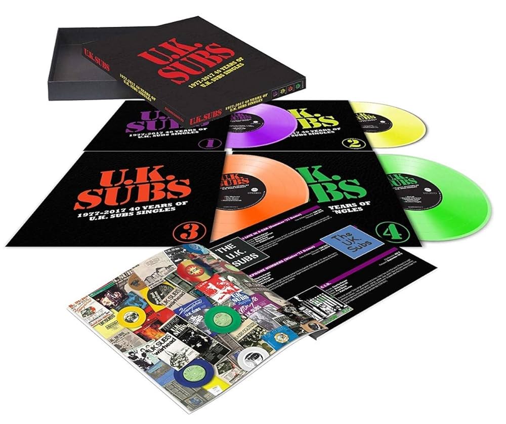 Amazon.com: 1977-2017: 40 Years Of UK Subs Singles [10-Inch